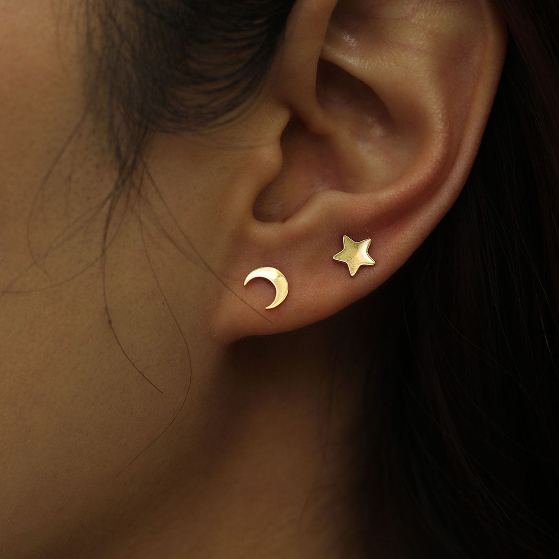 MIDNIGHT Stud Earrings