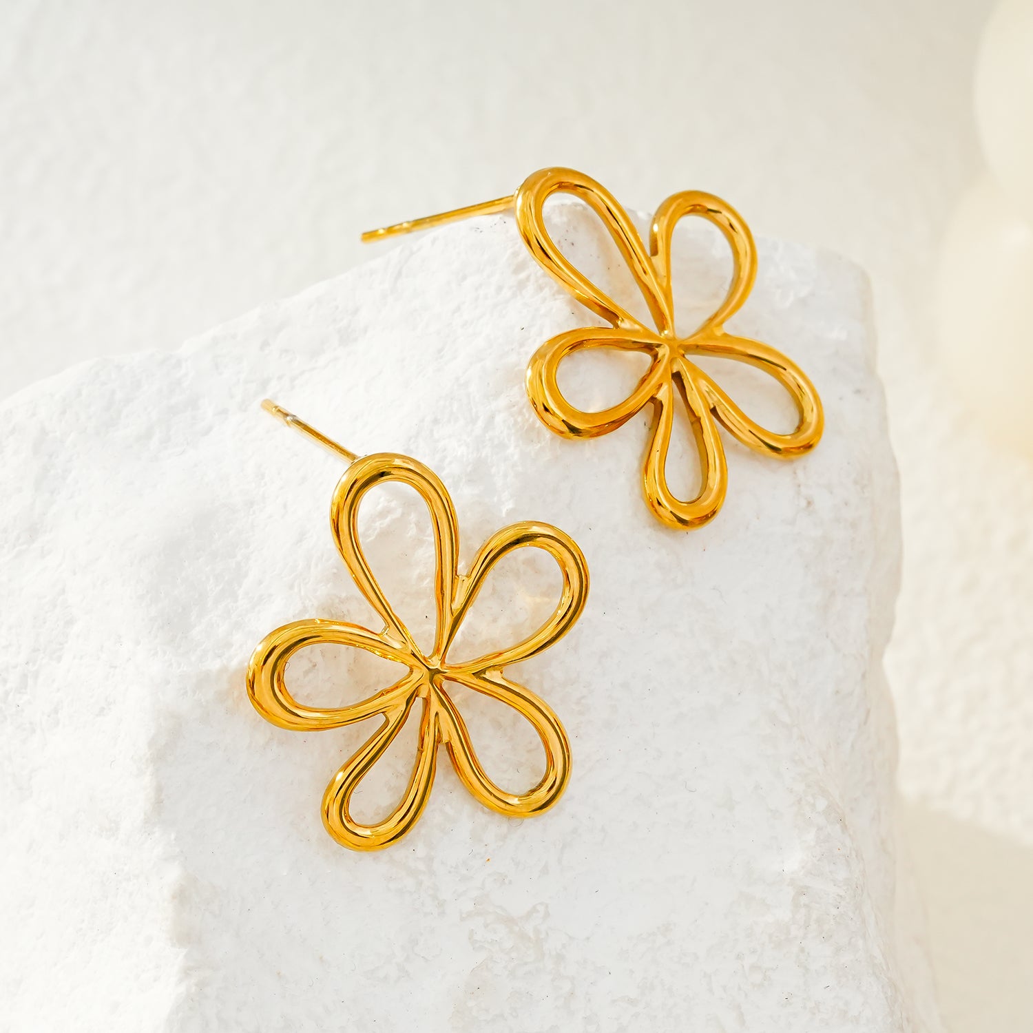 FIORI: Floral Fun Stud Earrings – A Bloom of Playful Elegance