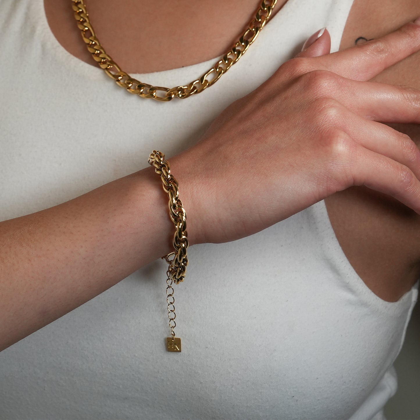 Style WANDSWORTH: Chunky Intricate Multi-Link Bracelet